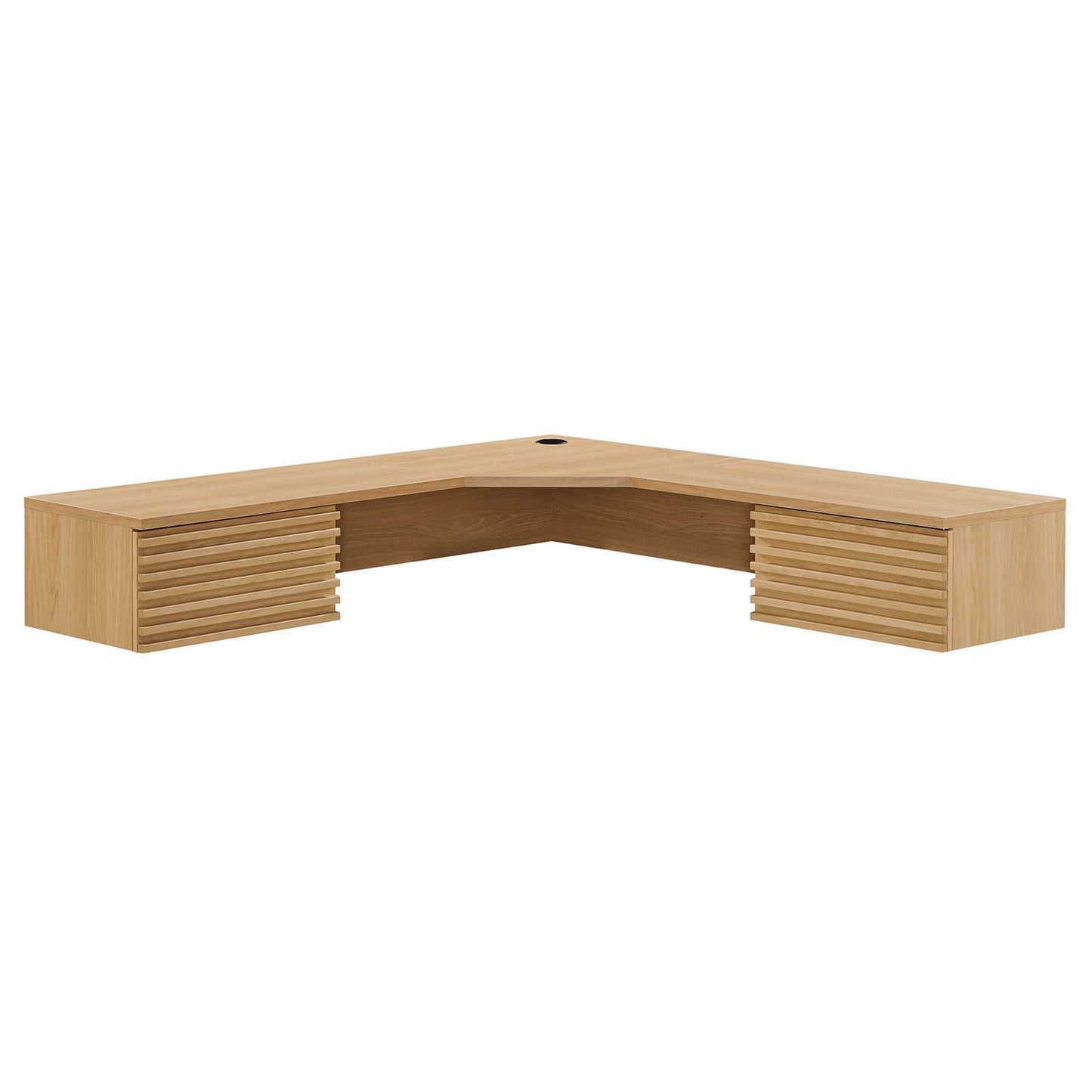 Render Wall Mount Corner Office Desk By Modway - EEI-6181 | Desks | Modishstore - 9