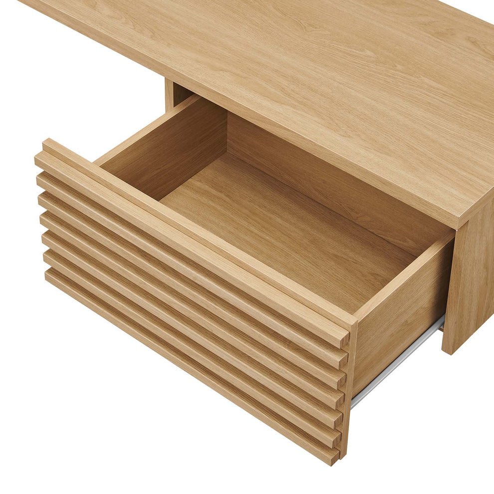Render Wall Mount Corner Office Desk By Modway - EEI-6181 | Desks | Modishstore - 13