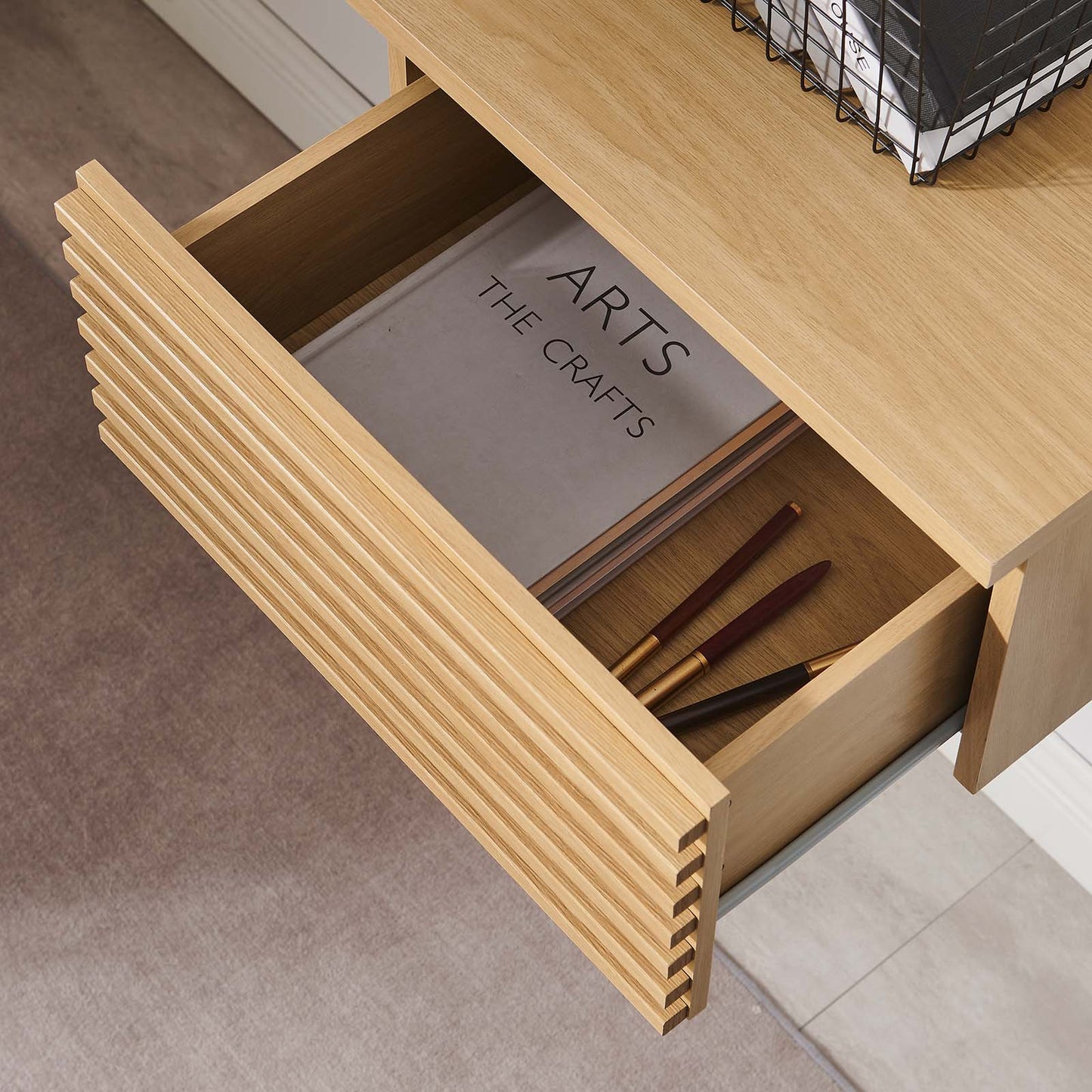 Render Wall Mount Corner Office Desk By Modway - EEI-6181 | Desks | Modishstore - 16