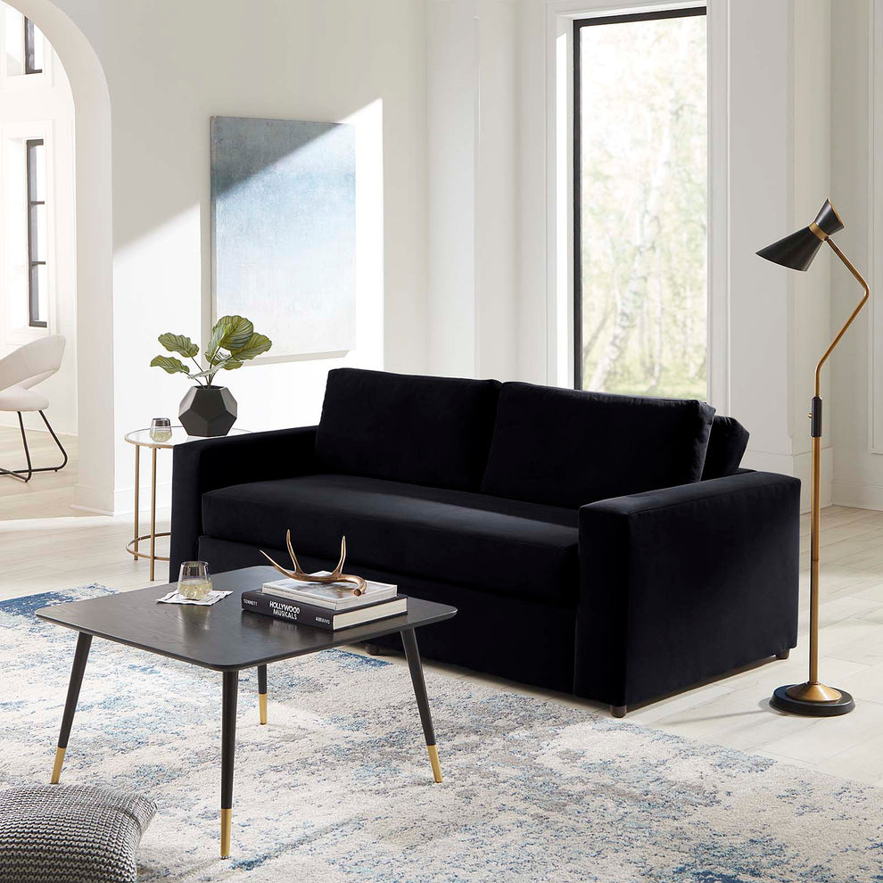 Avendale Velvet Sofa By Modway - EEI-6185 | Sofas | Modishstore - 32