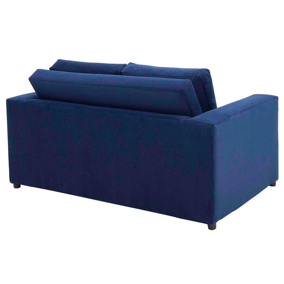 Avendale Velvet Loveseat By Modway - EEI-6189 | Loveseats | Modishstore - 3