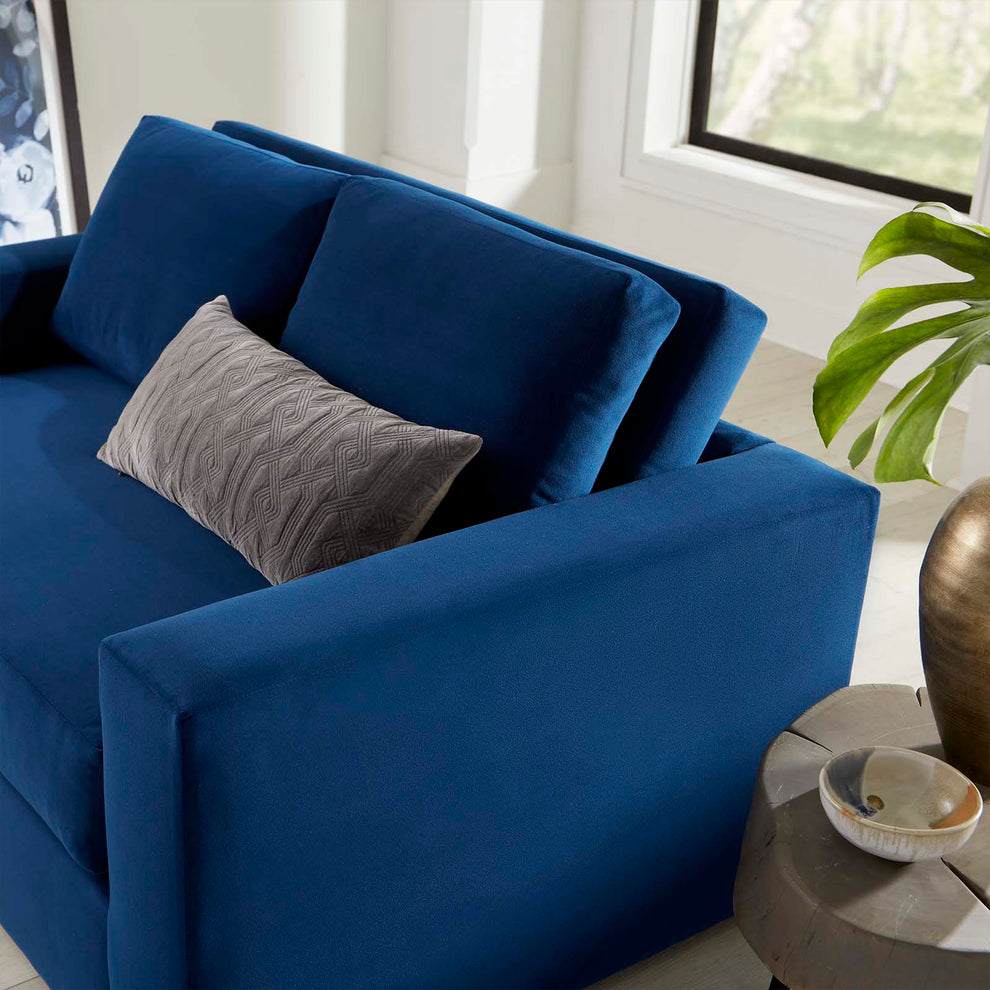 Avendale Velvet Loveseat By Modway - EEI-6189 | Loveseats | Modishstore - 6