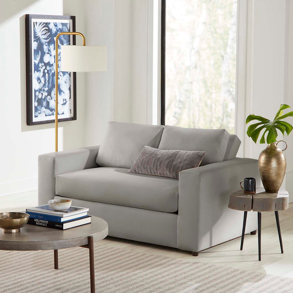 Avendale Velvet Loveseat By Modway - EEI-6189 | Loveseats | Modishstore - 24