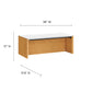 Kinetic 38" Wall-Mount Office Desk By Modway - EEI-6206 | Desks | Modishstore - 15