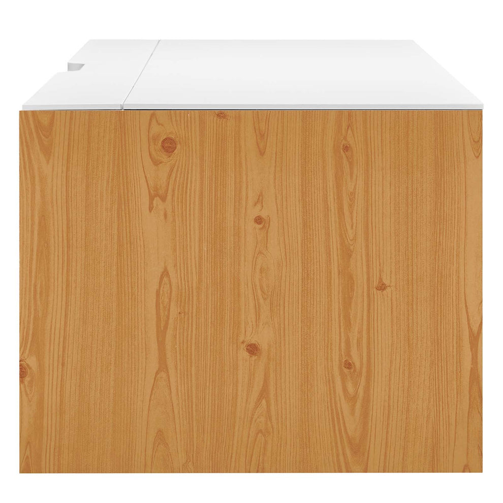 Kinetic 49" Wall-Mount Office Desk By Modway - EEI-6207 | Desks | Modishstore - 10