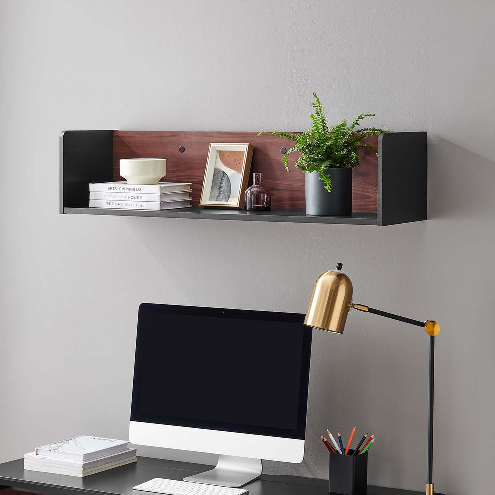 Kinetic Wall-Mount Shelf By Modway - EEI-6208 | Wall Shelf | Modishstore - 1