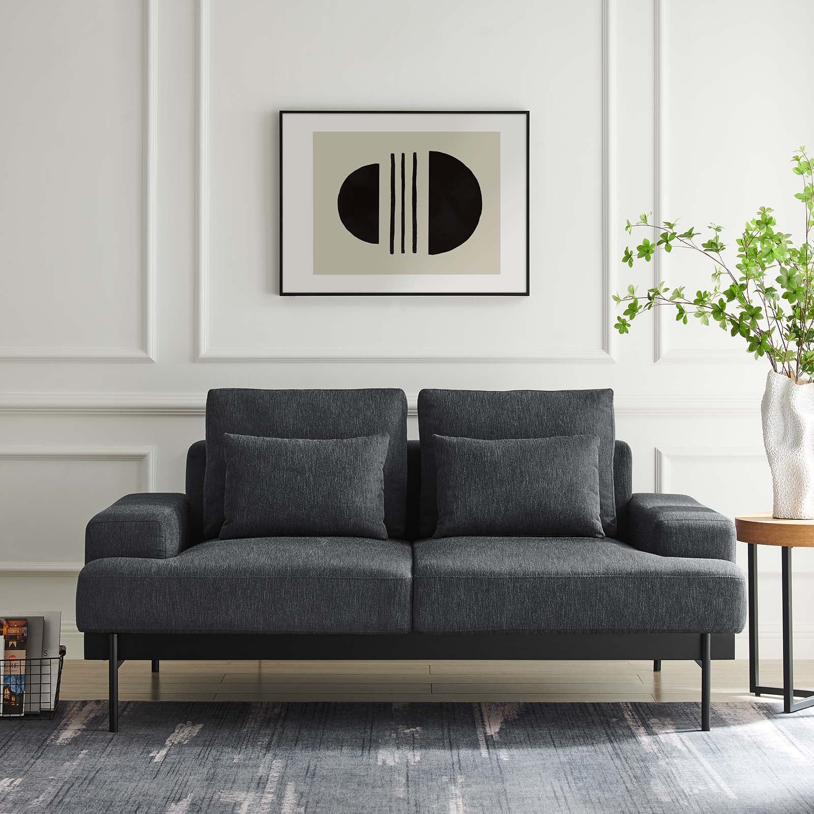 Proximity Upholstered Fabric Loveseat By Modway - EEI-6215 | Loveseats | Modishstore - 16