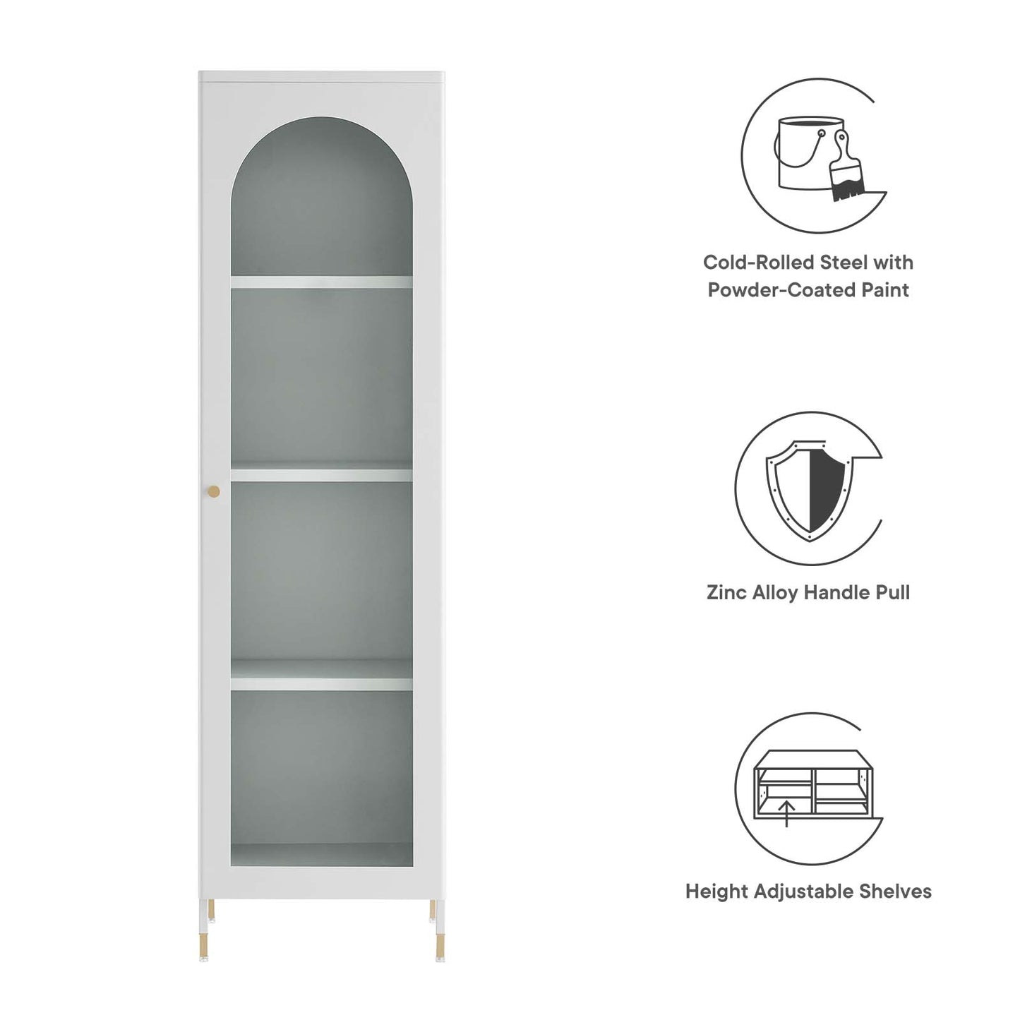 Archway 16" Storage Cabinet By Modway - EEI-6219 | Cabinets | Modishstore - 9