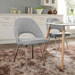 Cordelia Dining Fabric Side Chair By Modway - EEI-622 | Dining Chairs | Modishstore - 5