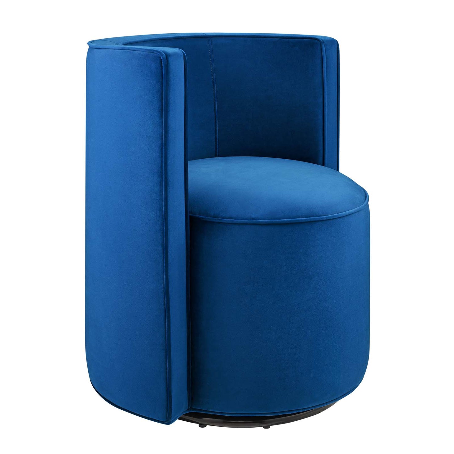 Della Performance Velvet Fabric Swivel Chair By Modway - EEI-6222 | Armchairs | Modishstore - 9