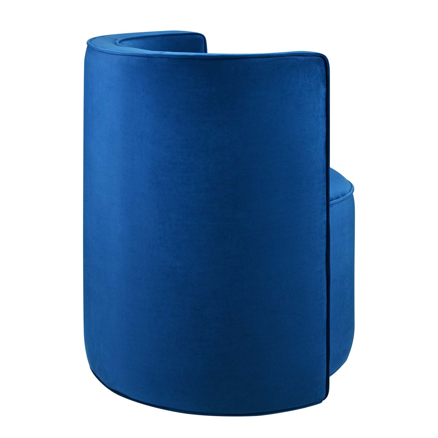 Della Performance Velvet Fabric Swivel Chair By Modway - EEI-6222 | Armchairs | Modishstore - 11