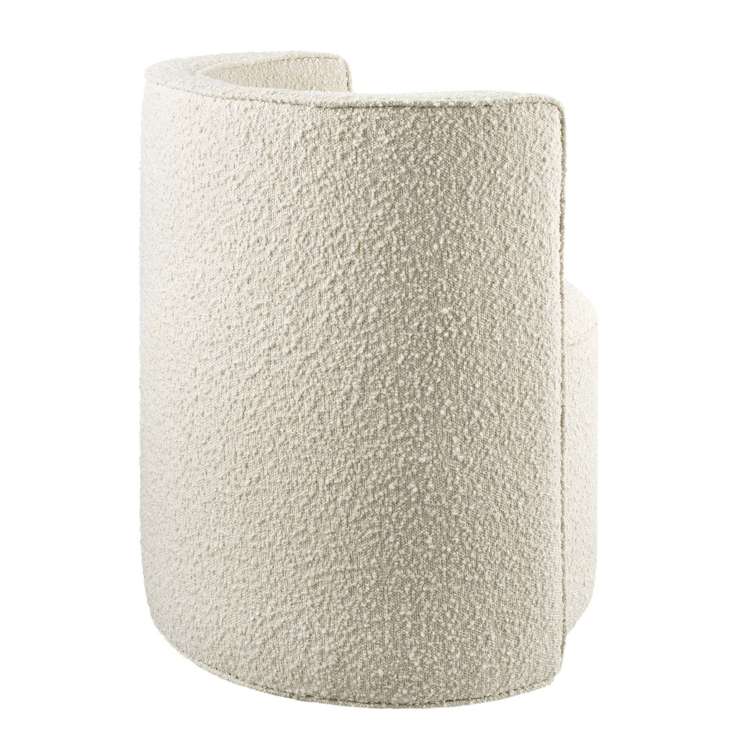 Della Boucle Fabric Swivel Chair By Modway - EEI-6223 | Armchairs | Modishstore - 4