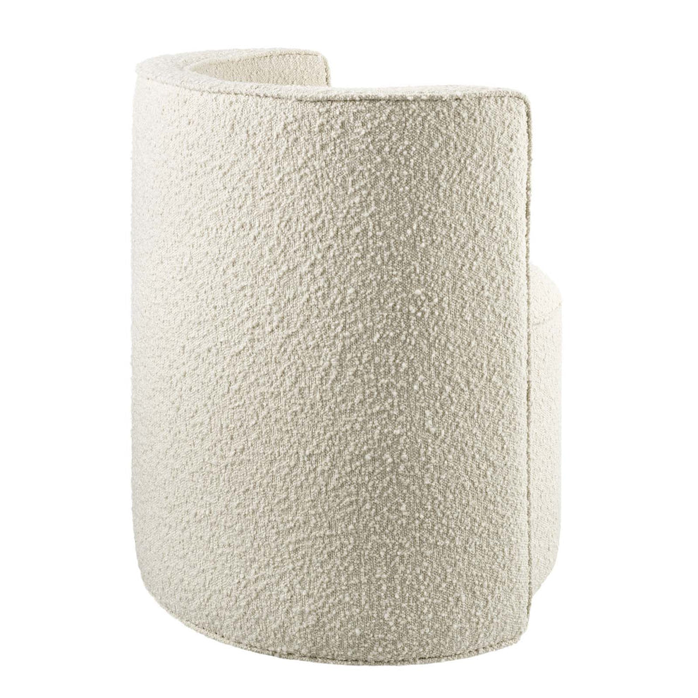 Della Boucle Fabric Swivel Chair By Modway - EEI-6223 | Armchairs | Modishstore - 4