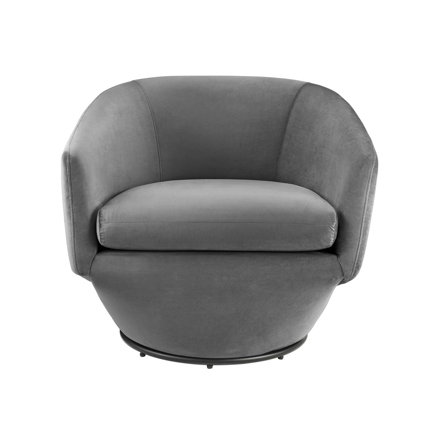 Series Performance Velvet Fabric Swivel Chair By Modway - EEI-6224 | Armchairs | Modishstore - 5