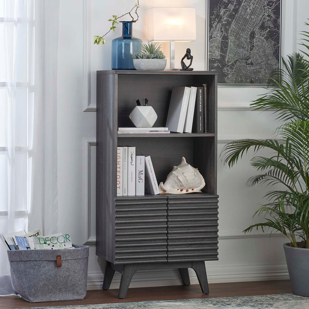 Render Display Cabinet Bookshelf By Modway - EEI-6229 | Bookcases | Modishstore - 1