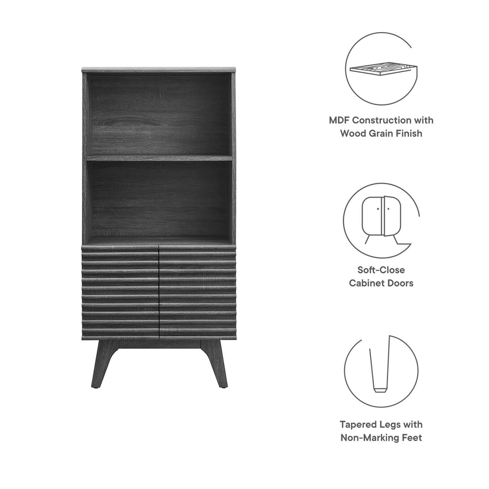Render Display Cabinet Bookshelf By Modway - EEI-6229 | Bookcases | Modishstore - 8