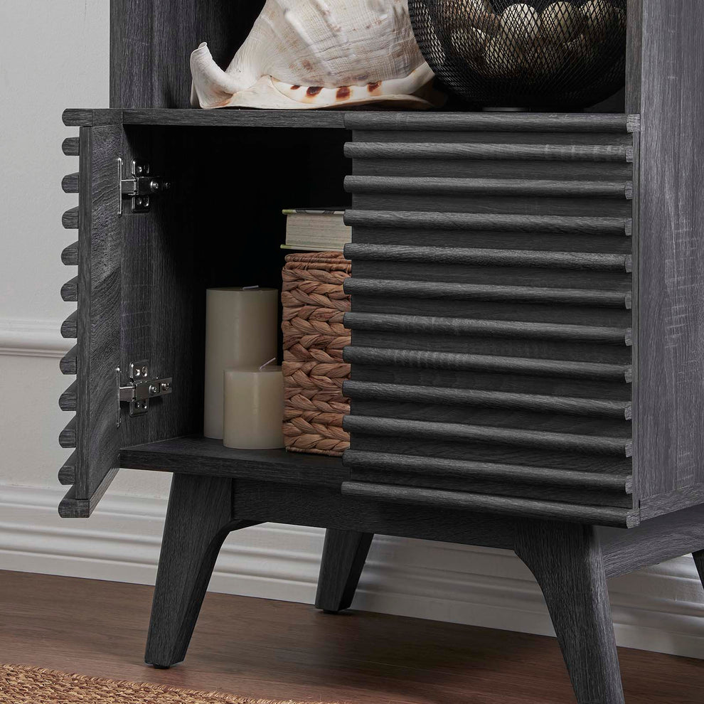 Render Display Cabinet Bookshelf By Modway - EEI-6229 | Bookcases | Modishstore - 9