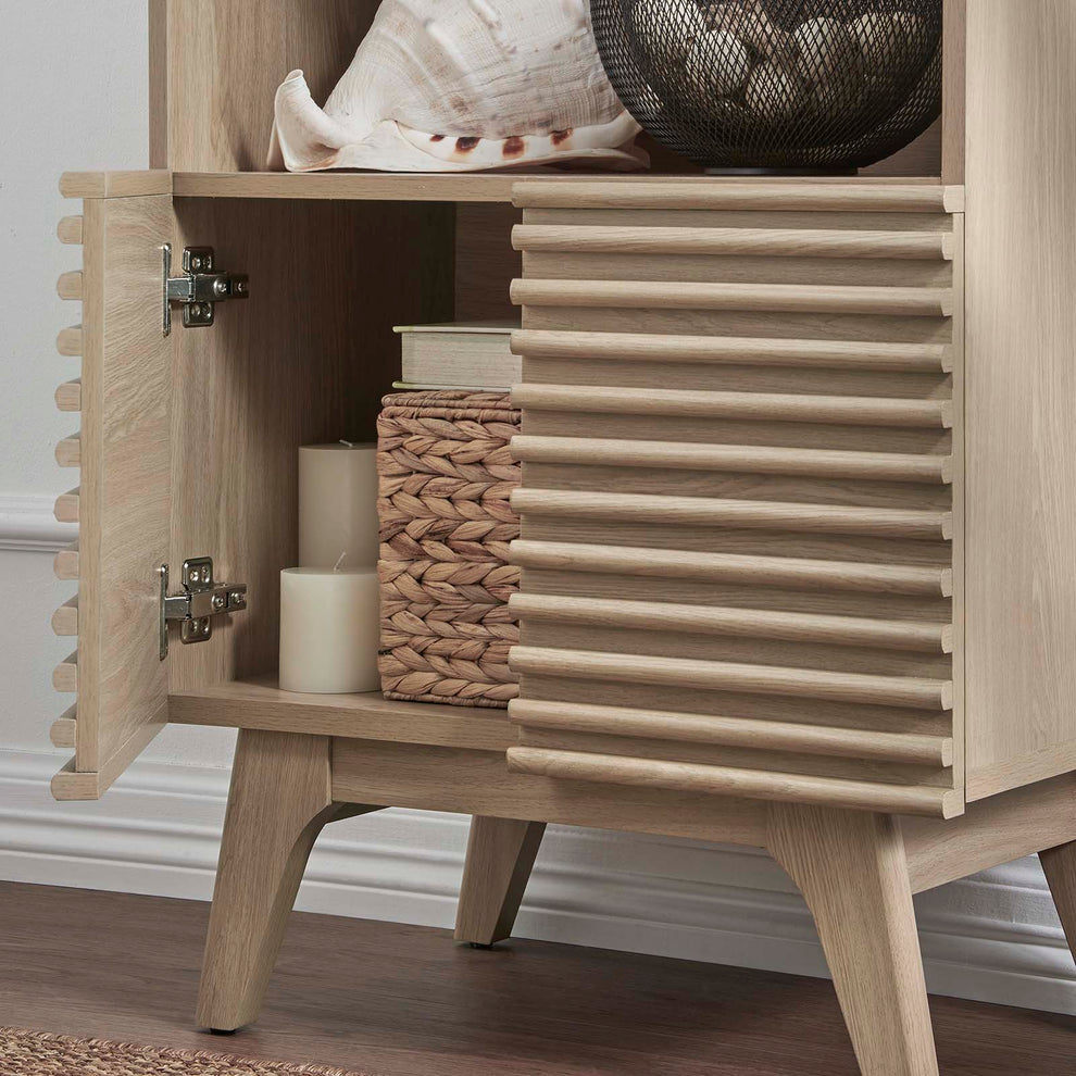 Render Display Cabinet Bookshelf By Modway - EEI-6229 | Bookcases | Modishstore - 18