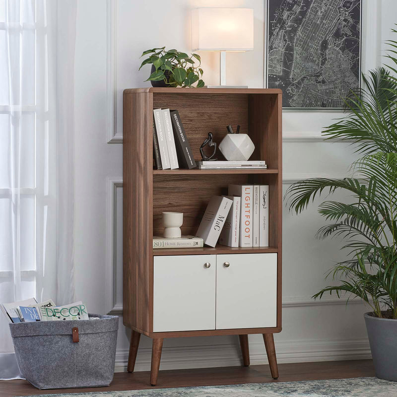 Transmit Display Cabinet Bookshelf By Modway - EEI-6230 | Bookcases | Modishstore - 1