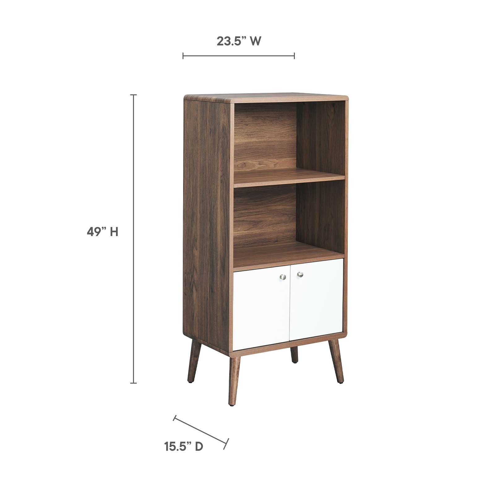 Transmit Display Cabinet Bookshelf By Modway - EEI-6230 | Bookcases | Modishstore - 7