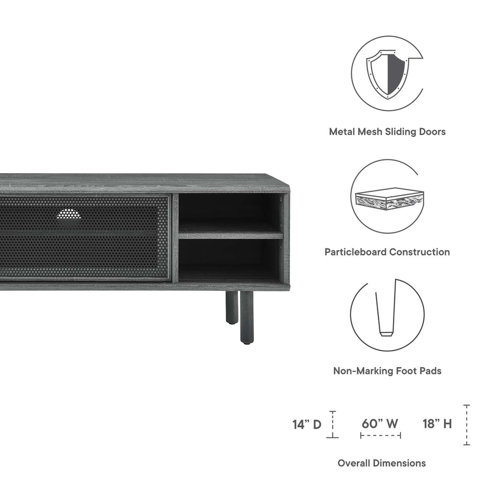 Kurtis 60" TV Stand By Modway - EEI-6234 | TV Stands | Modishstore - 8