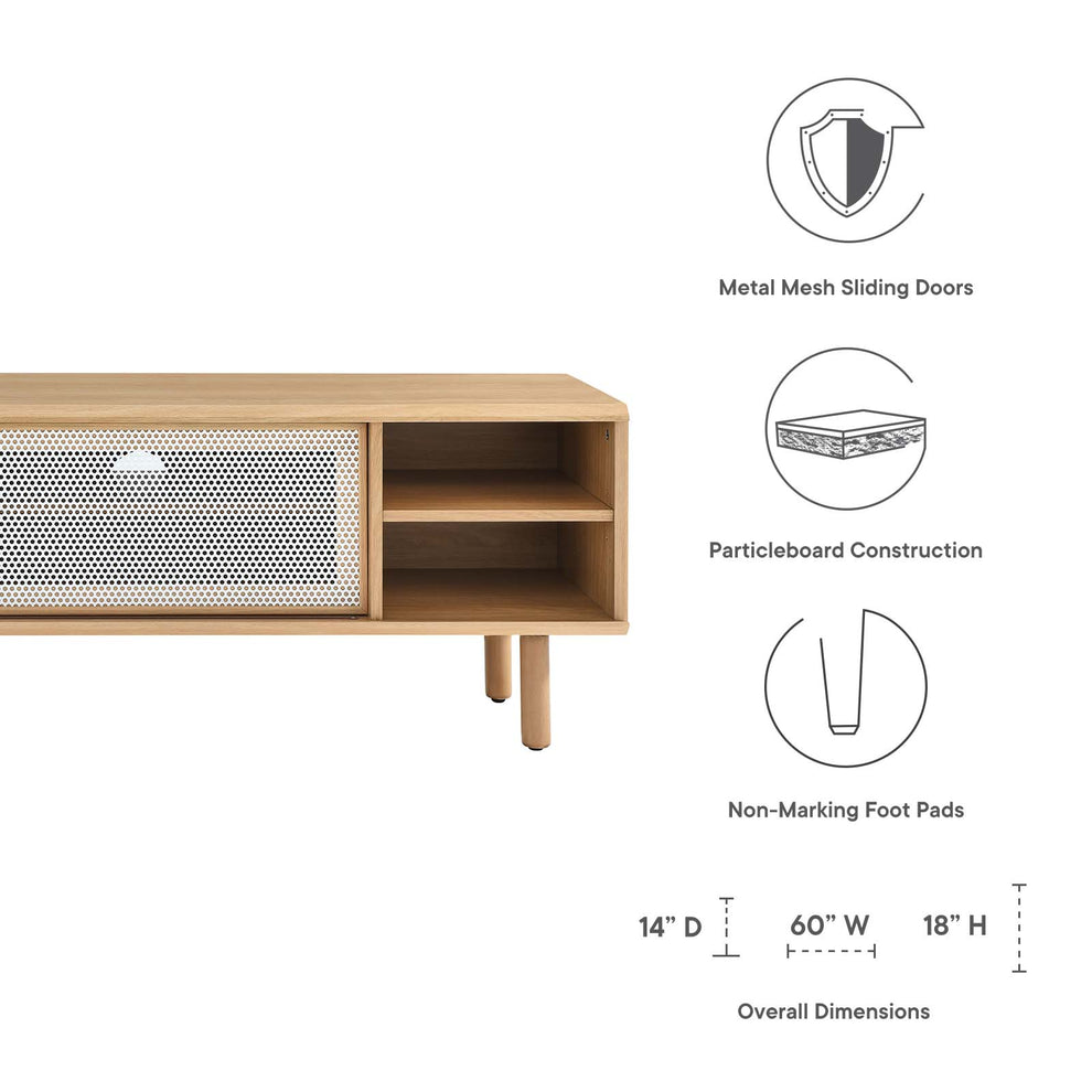 Kurtis 60" TV Stand By Modway - EEI-6234 | TV Stands | Modishstore - 17