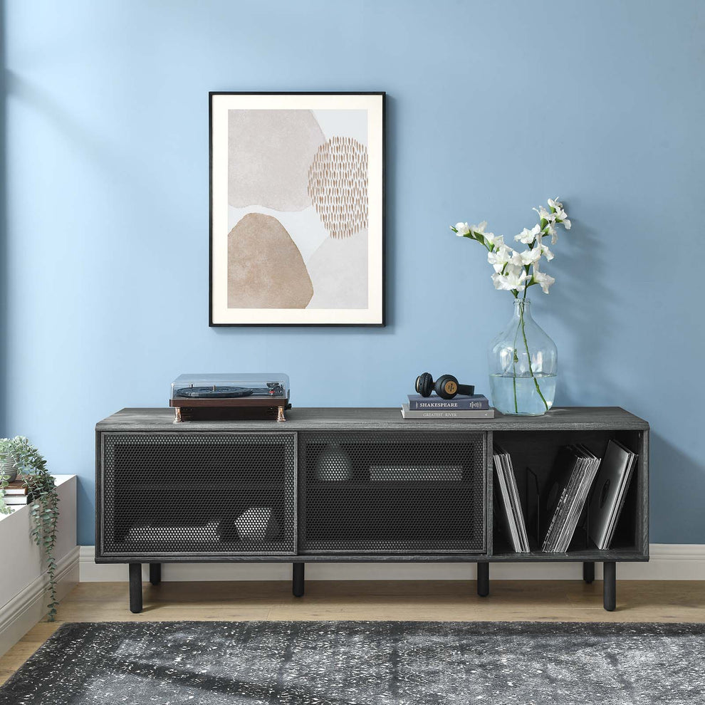Kurtis 67" TV and Vinyl Record Stand By Modway - EEI-6236 | TV Stands | Modishstore - 1