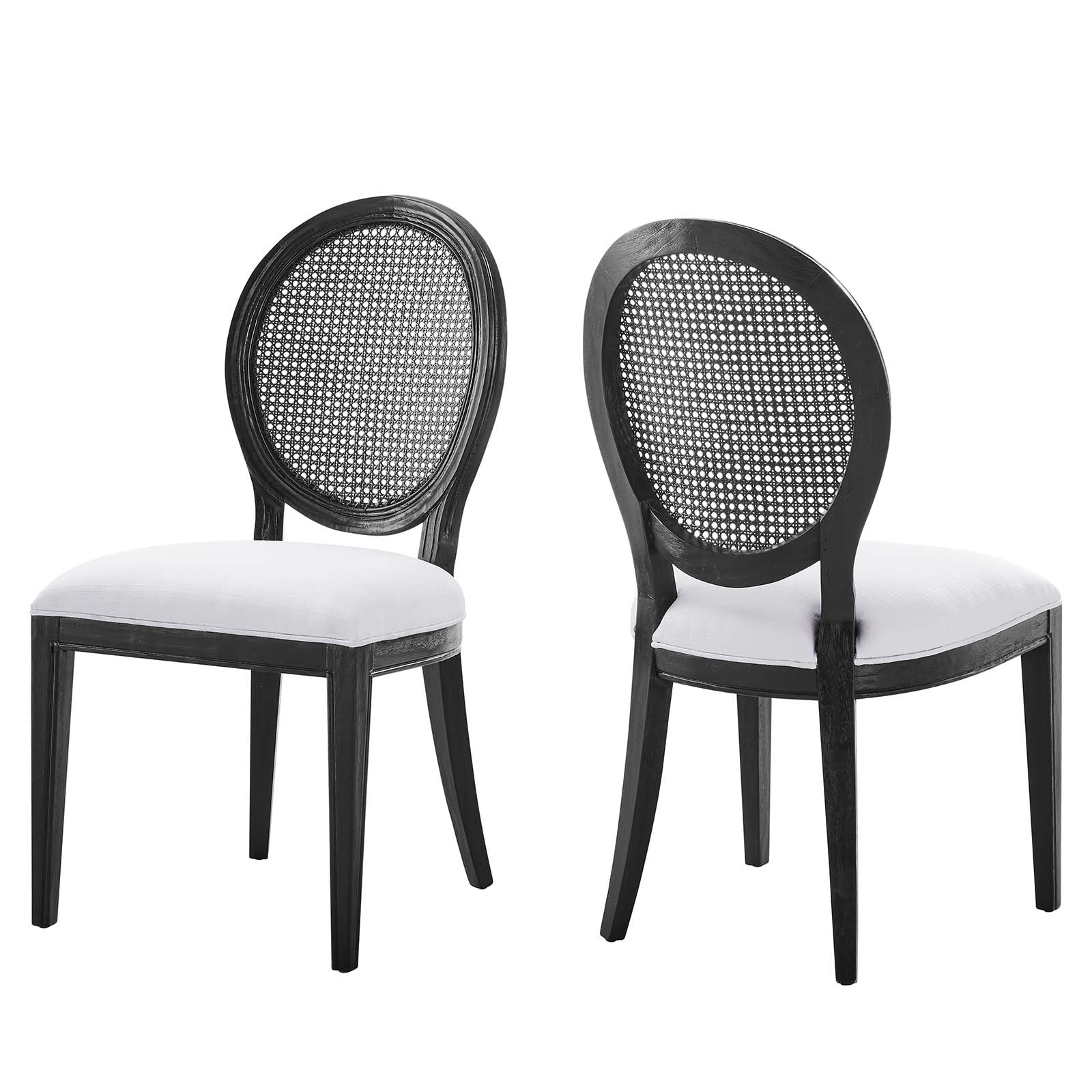 Forte French Vintage Dining Side Chairs - Set of 2 By Modway - EEI-6238 | Dining Chairs | Modishstore - 19