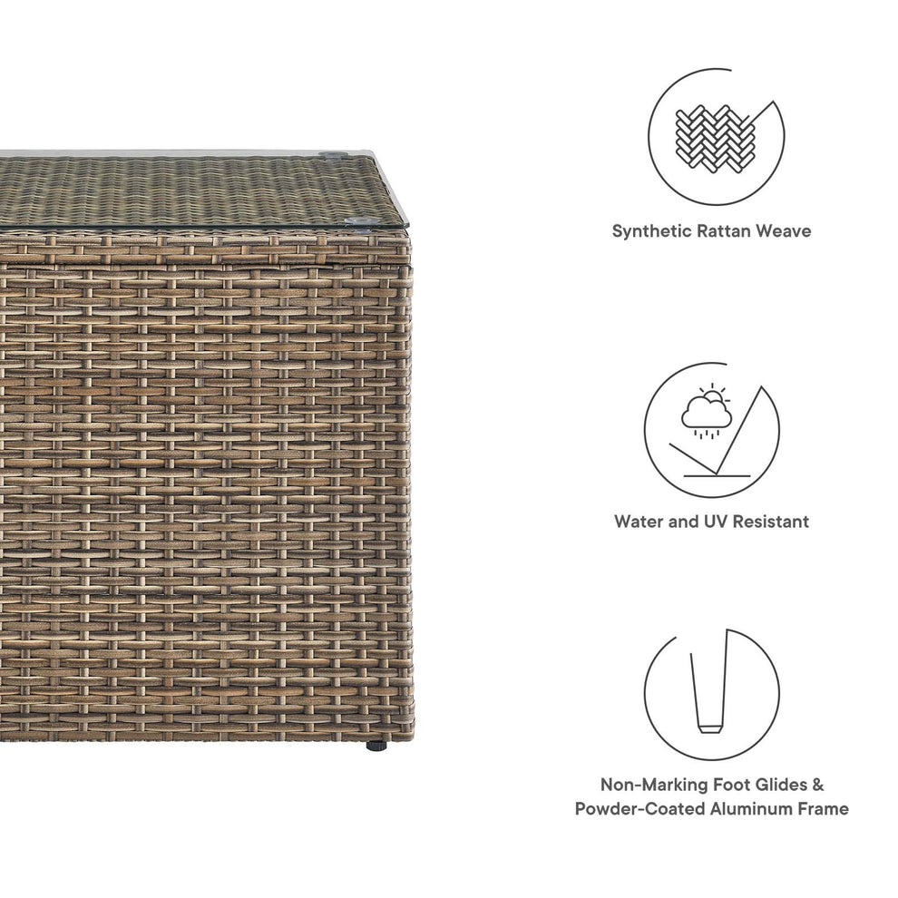 Convene Outdoor Patio Side Table By Modway - EEI-6240 | Outdoor Tables | Modishstore - 5