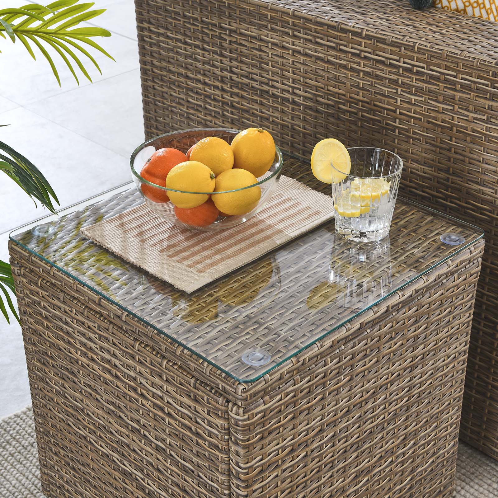 Convene Outdoor Patio Side Table By Modway - EEI-6240 | Outdoor Tables | Modishstore - 7