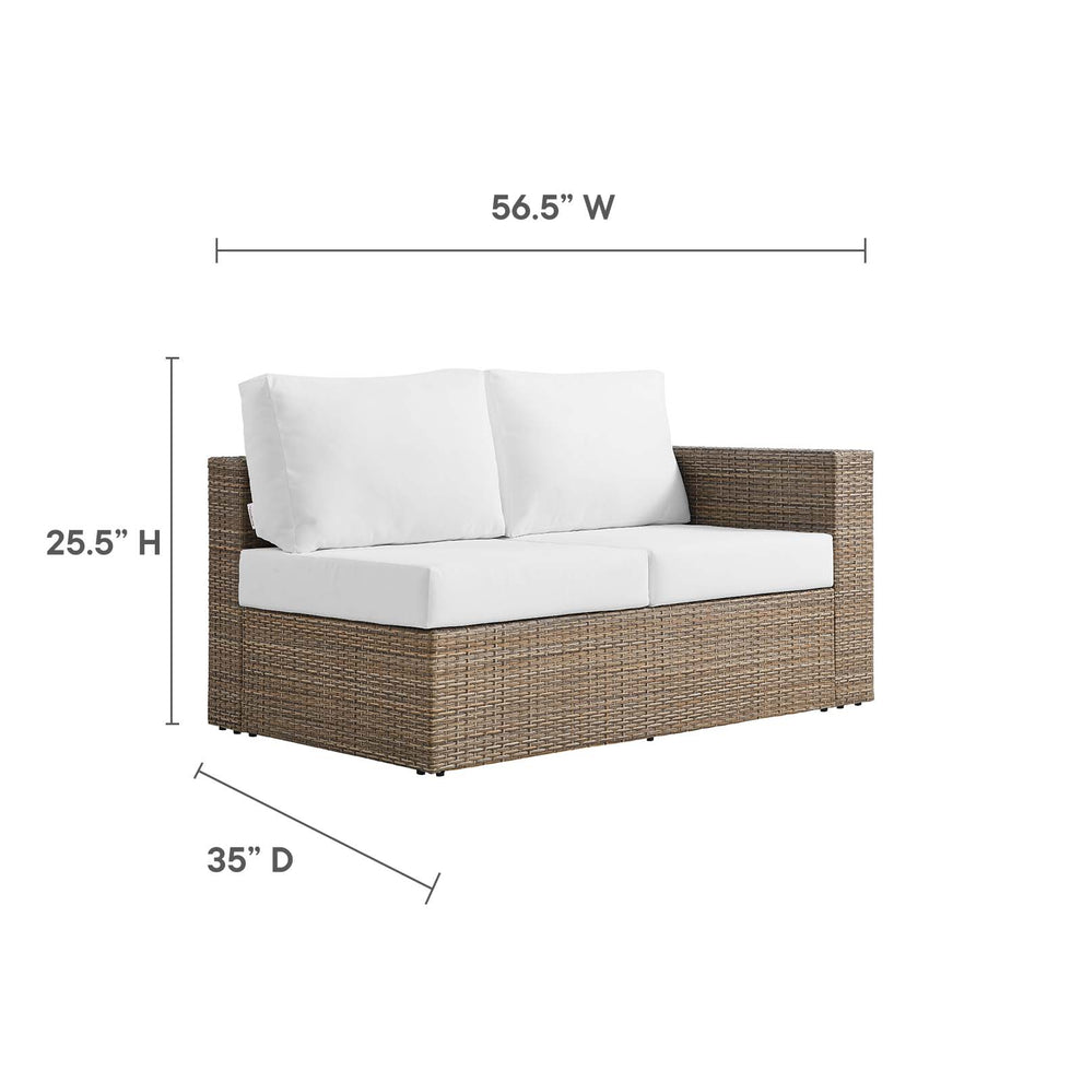 Convene Outdoor Patio Outdoor Patio Right-Arm Loveseat By Modway - EEI-6242 | Outdoor Sofas, Loveseats & Sectionals | Modishstore - 14