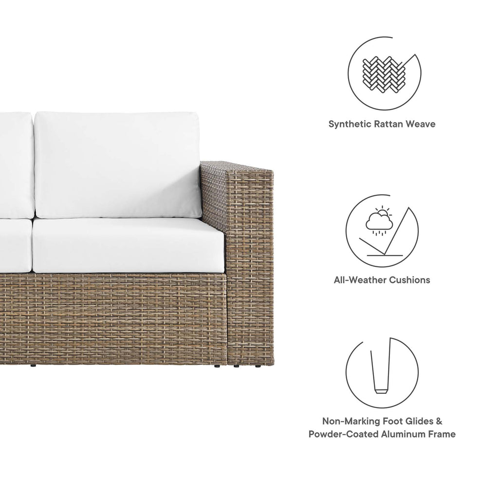 Convene Outdoor Patio Outdoor Patio Right-Arm Loveseat By Modway - EEI-6242 | Outdoor Sofas, Loveseats & Sectionals | Modishstore - 15