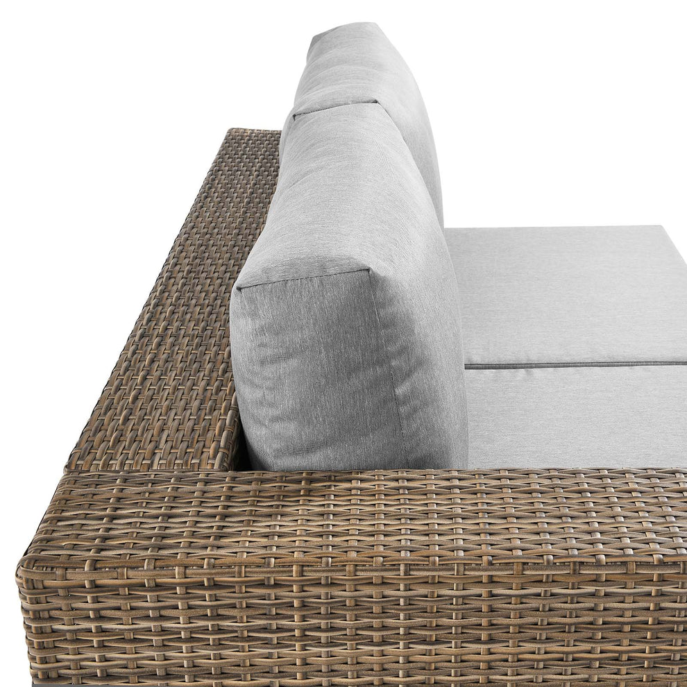 Convene Outdoor Patio Outdoor Patio Left-Arm Loveseat By Modway - EEI-6243 | Outdoor Sofas, Loveseats & Sectionals | Modishstore - 5