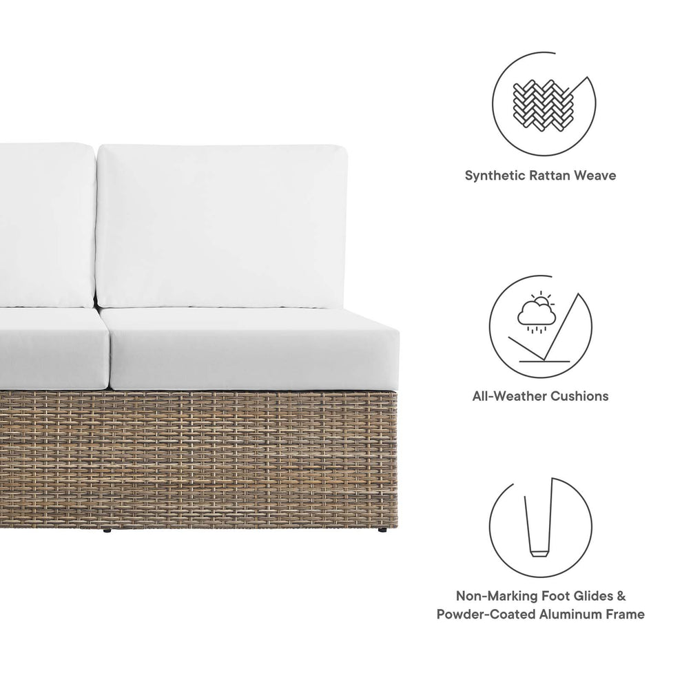 Convene Outdoor Patio Outdoor Patio Left-Arm Loveseat By Modway - EEI-6243 | Outdoor Sofas, Loveseats & Sectionals | Modishstore - 15