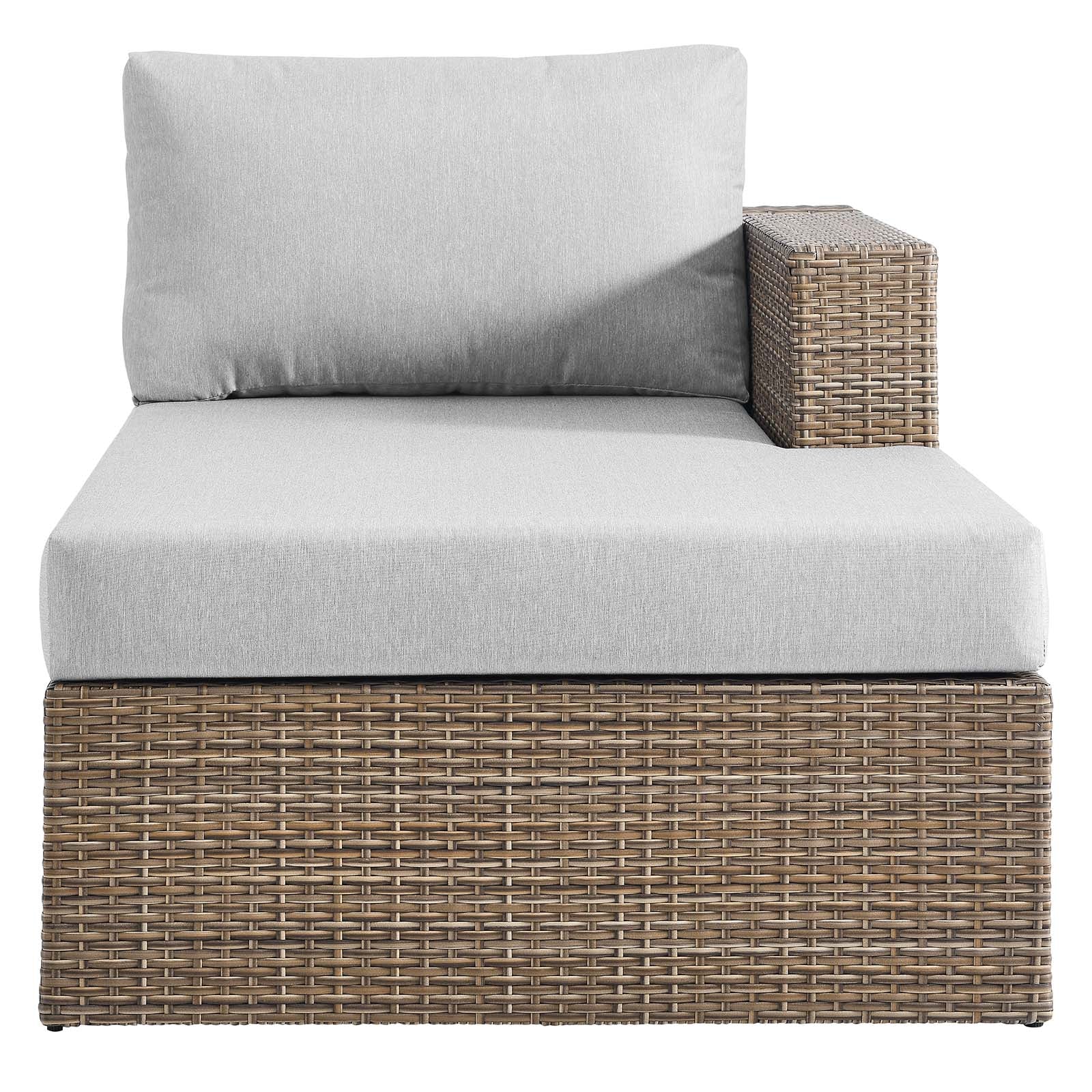 Convene Outdoor Patio Outdoor Patio Right-Arm Chaise By Modway - EEI-6244 | Outdoor Chaise Lounges | Modishstore - 4