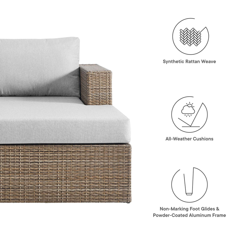 Convene Outdoor Patio Outdoor Patio Right-Arm Chaise By Modway - EEI-6244 | Outdoor Chaise Lounges | Modishstore - 7