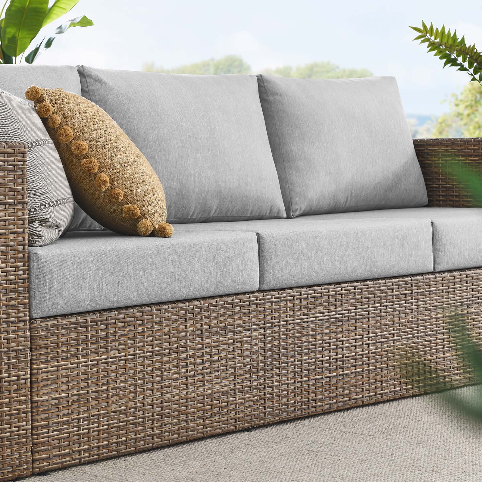 Convene Outdoor Patio Outdoor Patio Sofa By Modway - EEI-6245 | Outdoor Sofas, Loveseats & Sectionals | Modishstore - 8