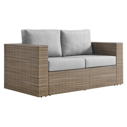 Convene Outdoor Patio Outdoor Patio Loveseat By Modway - EEI-6246 | Outdoor Sofas, Loveseats & Sectionals | Modishstore - 2