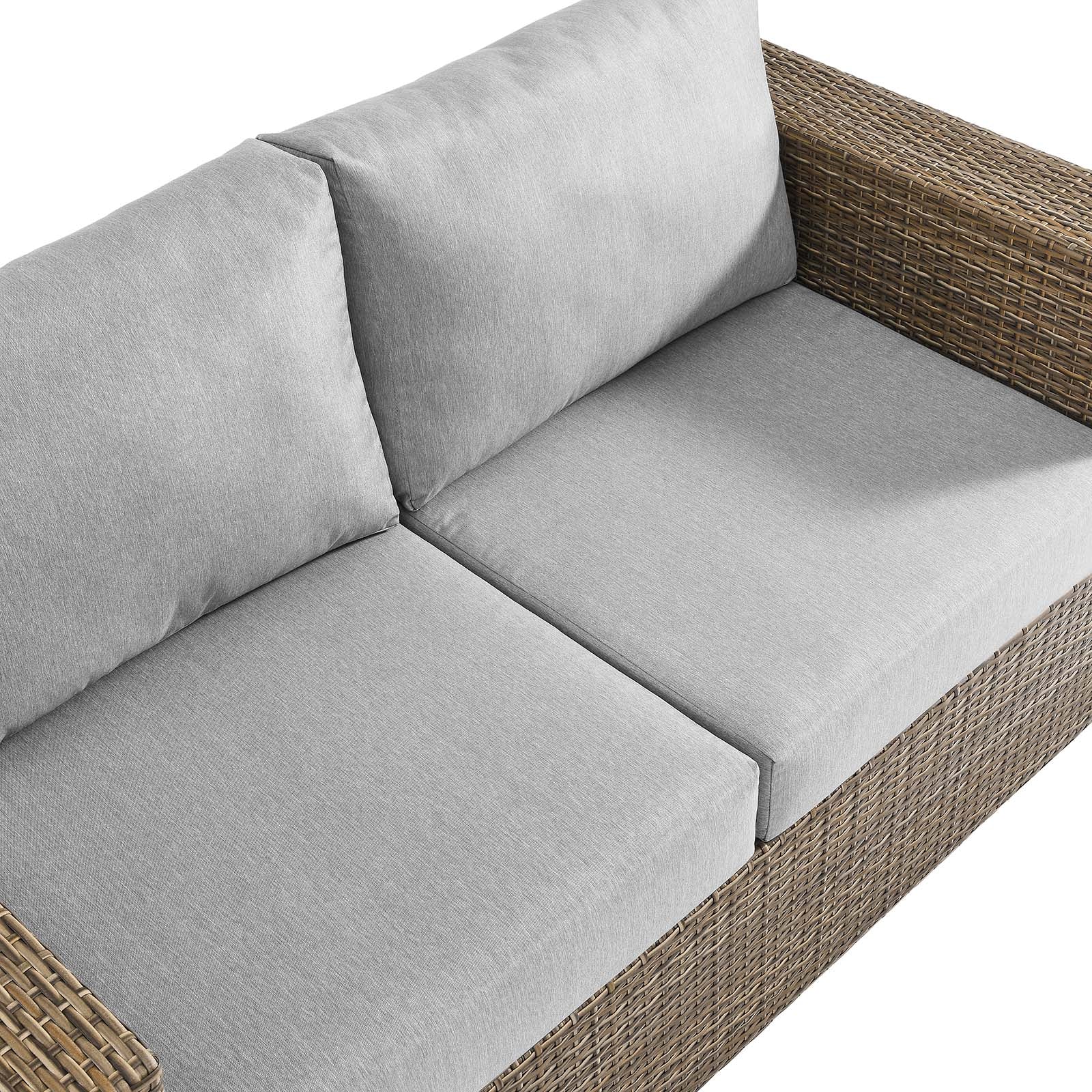 Convene Outdoor Patio Outdoor Patio Loveseat By Modway - EEI-6246 | Outdoor Sofas, Loveseats & Sectionals | Modishstore - 5