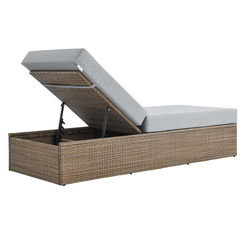 Convene Outdoor Patio Outdoor Patio Chaise Lounge Chair By Modway - EEI-6247 | Outdoor Chaise Lounges | Modishstore - 5