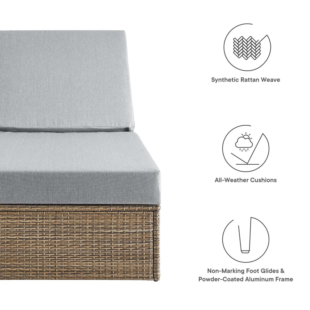 Convene Outdoor Patio Outdoor Patio Chaise Lounge Chair By Modway - EEI-6247 | Outdoor Chaise Lounges | Modishstore - 8