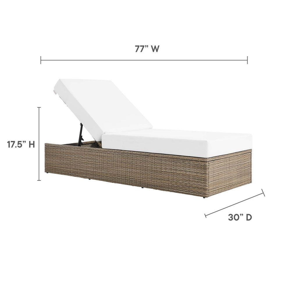 Convene Outdoor Patio Outdoor Patio Chaise Lounge Chair By Modway - EEI-6247 | Outdoor Chaise Lounges | Modishstore - 17