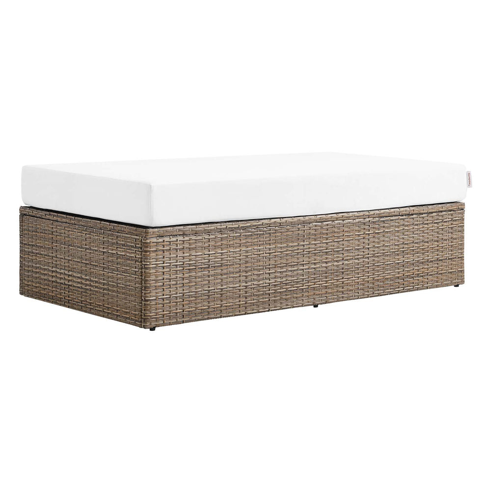 Convene Outdoor Patio Outdoor Patio Rectangle Ottoman By Modway - EEI-6248 | Outdoor Sofas, Loveseats & Sectionals | Modishstore - 8