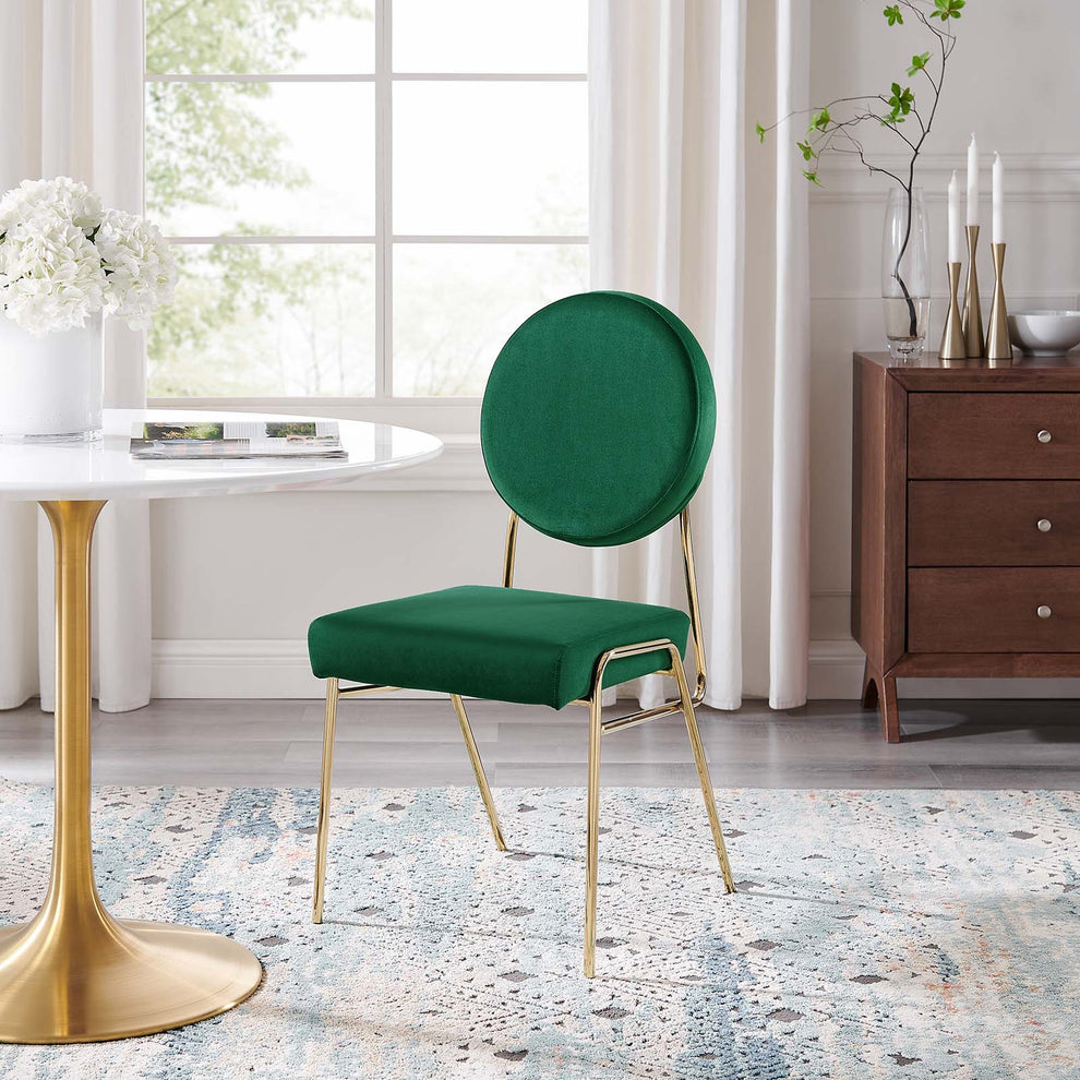 Craft Performance Velvet Dining Side Chair By Modway - EEI-6252 | Dining Chairs | Modishstore - 11