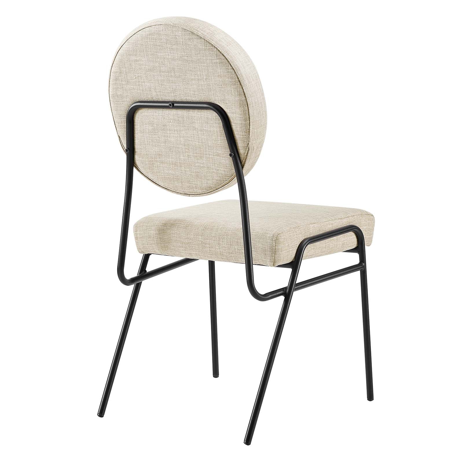 Craft Upholstered Fabric Dining Side Chairs By Modway - EEI-6253 | Dining Chairs | Modishstore - 4