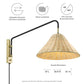 Keala Rattan Wall Sconce By Modway - EEI-6255 | Floor Lamps | Modishstore - 7