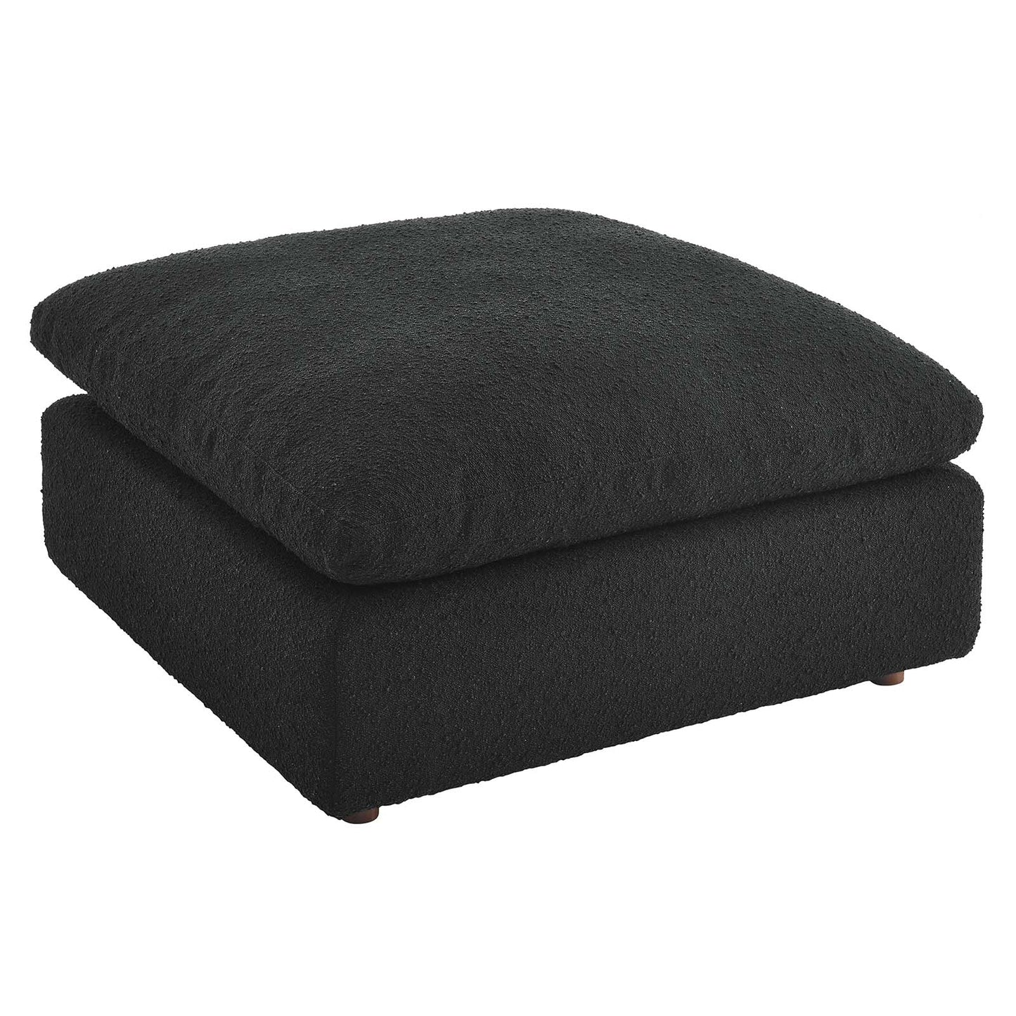Commix Down Filled Overstuffed Boucle Fabric Ottoman By Modway - EEI-6258 | Ottomans | Modishstore - 3