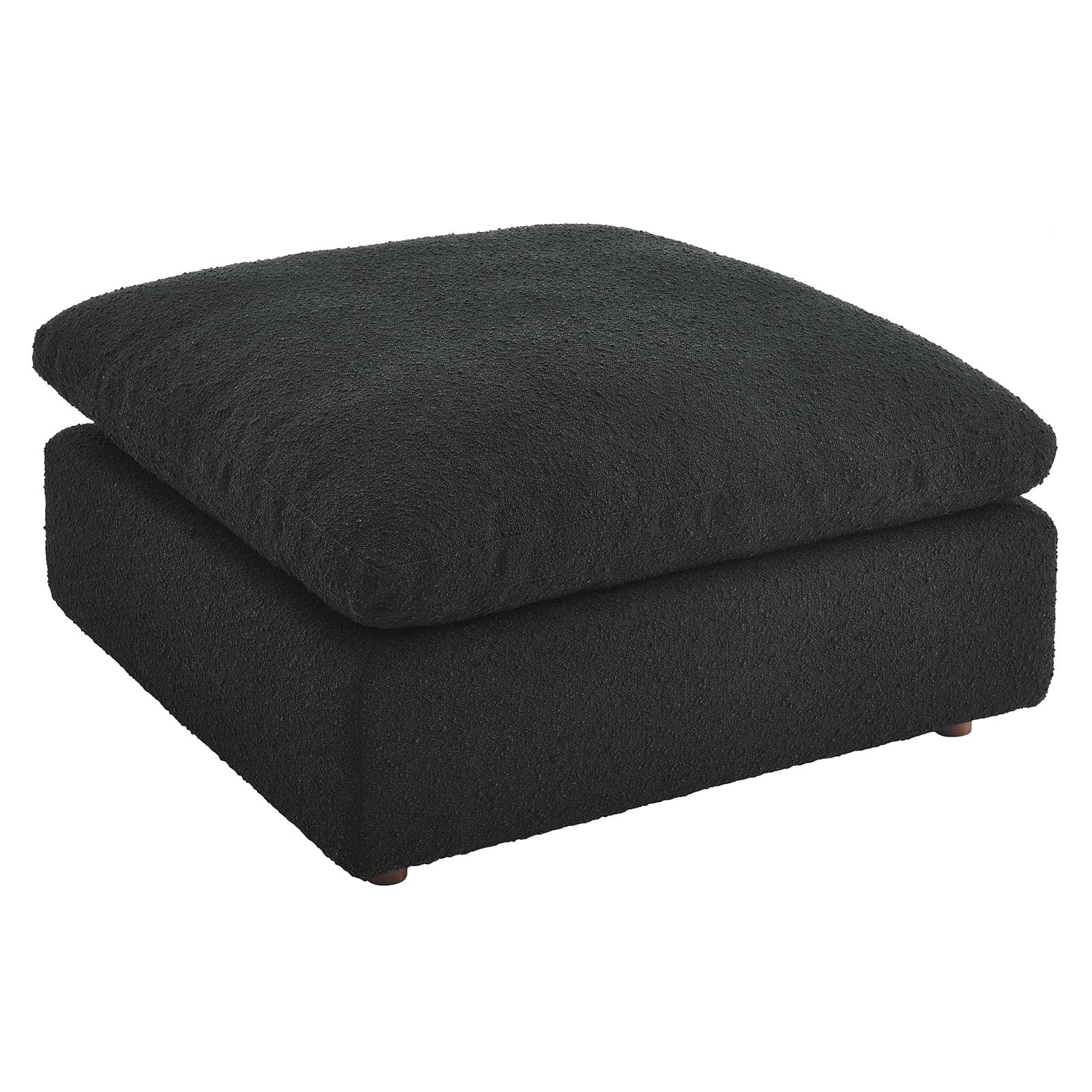 Commix Down Filled Overstuffed Boucle Fabric Ottoman By Modway - EEI-6258 | Ottomans | Modishstore - 3