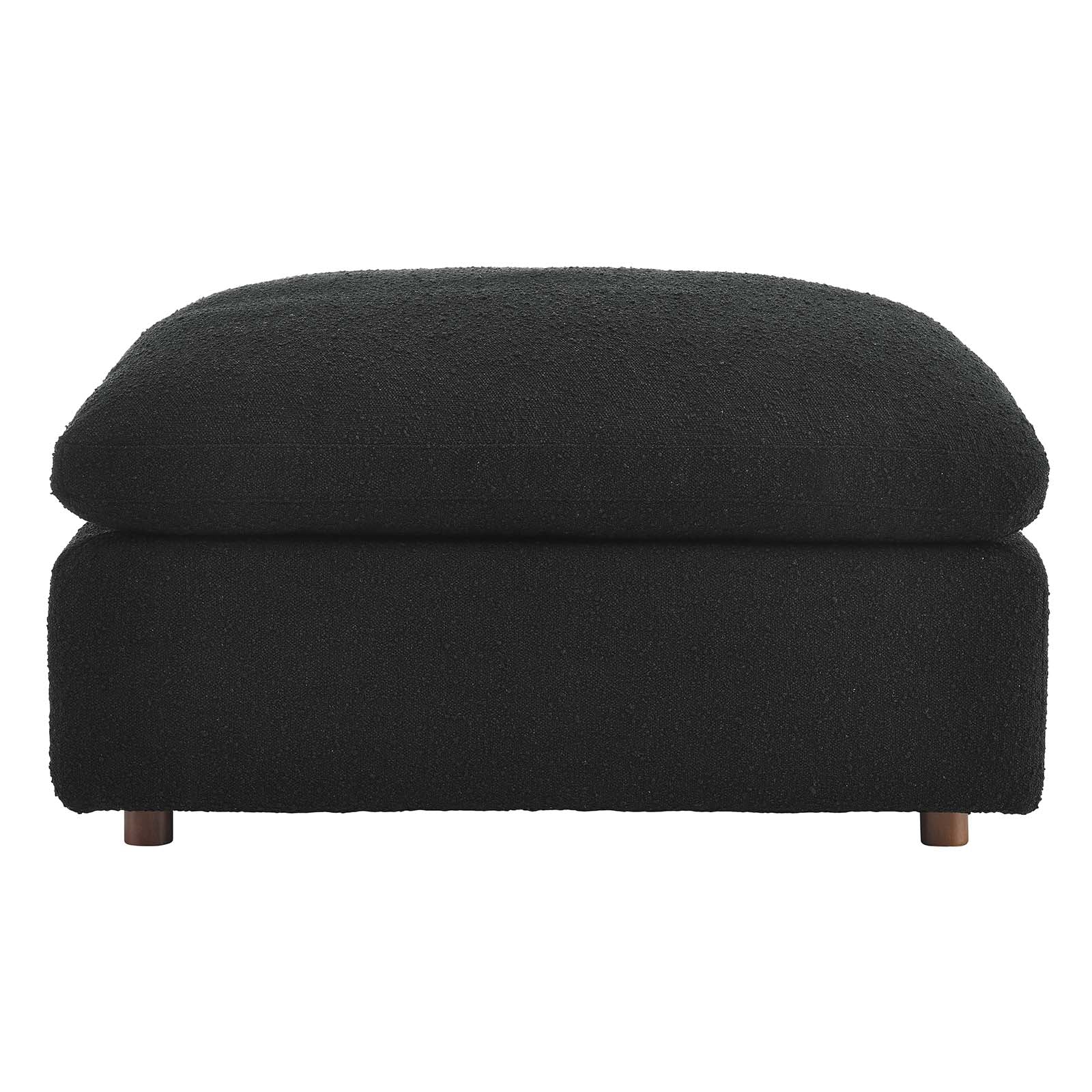 Commix Down Filled Overstuffed Boucle Fabric Ottoman By Modway - EEI-6258 | Ottomans | Modishstore - 4