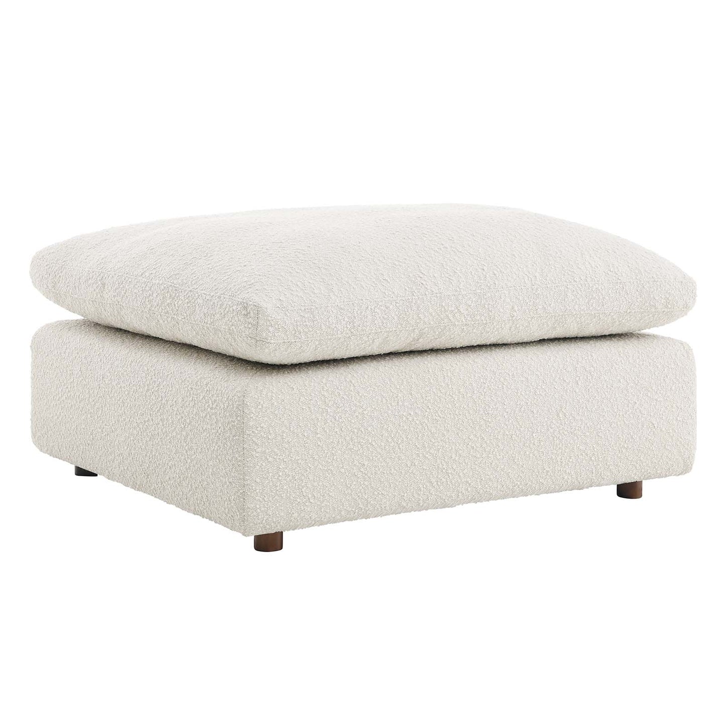 Commix Down Filled Overstuffed Boucle Fabric Ottoman By Modway - EEI-6258 | Ottomans | Modishstore - 9